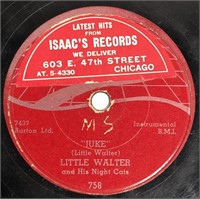 Little Walter Blues 78 Checker 758 Juke/Can't Hold