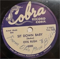 Otis Rush Blues 78 Cobra 5000-Sit Down Baby-Signed