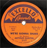 Arthur Gunter Blues 78 Excello 2137-Gonna Shake