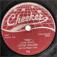 Little Walter Blues 78 Checker Records 758 “Juke”