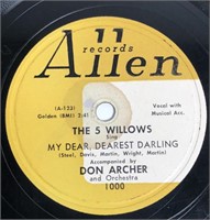DooWop 78-The 5 Willows- Allen 1000 My Dear