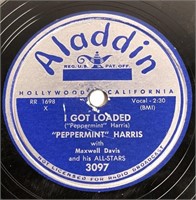 Peppermint Harris Blues 78 Aladdin 3097-I Got Load