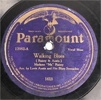 Madame “Ma” Rainey 1920’s Blues 78 Paramount