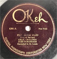 Chas. Greath’s Jazz-o-Maniacs 1920’s Blues 78