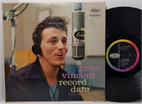 Gene Vincent & Blue Caps Record Date Capitol T-