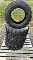 New 10.-16.5 Skid Steer Tires (x4)