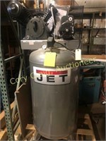 Jet Air Compressor, 2 stage, 80 gallon, 5 h.p., 1p