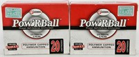 40 Rounds Of Glaser Pow'RBall 357 Sig Ammunition