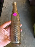 Antique Glass Beverage Soda? Bottle Oklahoma