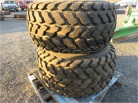(2) 21.5L - 16.1 Firestone Tractor Tires on Rims