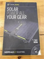 Nomad 20 Solar Panel -Not Tested-