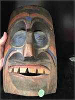 Wooden Hand Carved Mask