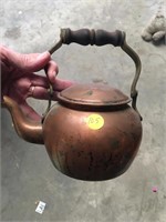 Made in Portugal Tagus Copper Tea Pot Kettle