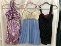Three Women's Evening Dresses