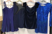 Blue Cocktail Dresses - Size Large