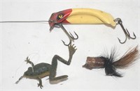 3-VINTAGE FISHING LURES ! -UP-R