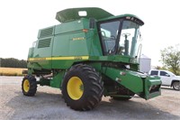 1998 JOHN DEERE 9510 COMBINE - 1595/2424 HOURS