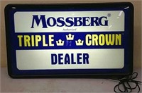 Mossburg, dealer sign