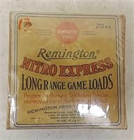 Remington, 2-piece box, nitro express