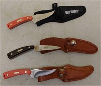 3 OldTimer knives