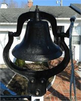 Crystal #2 14” cast iron primitive farm bell