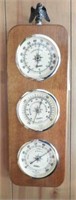 Springfield triple wall barometer with eagle