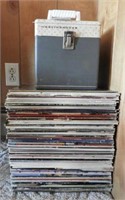Approximately (75) Country Western vinyl records