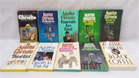 10 AGATHA CHRISTIE PAPER BACKS BOOKS