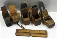 (6) wooden planes: Ohio Tool Co. and others,