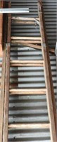 20ft wooden extension ladder