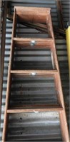 Lynn Ladder Co. wooden 6ft “A” frame step ladder