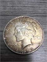 1923S silver peace dollar