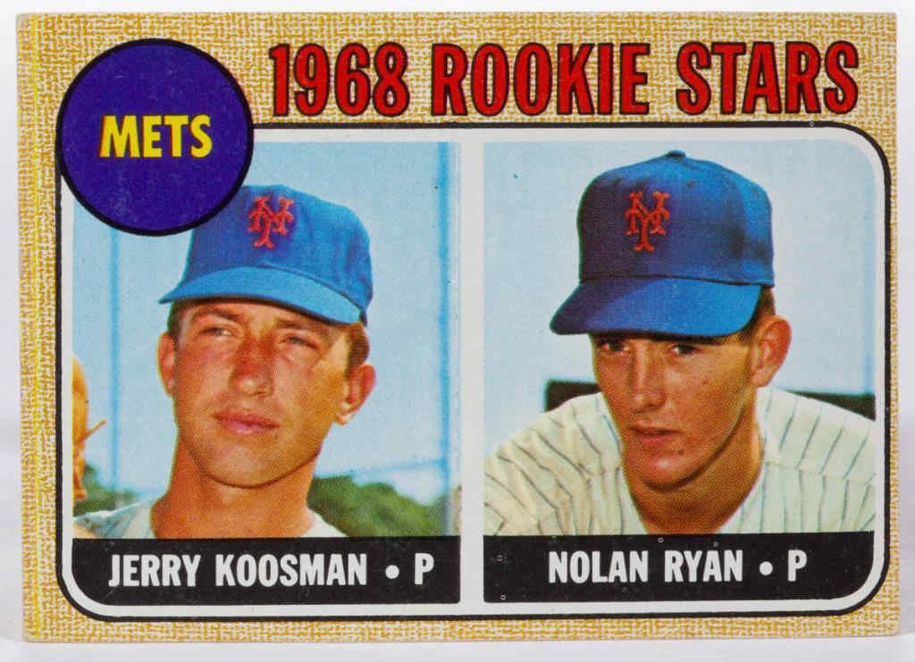 1968 Topps Mets Rookie Stars #177, from a large selection of sports cards