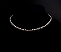 14ct white gold necklace