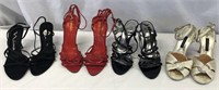 Collection of High Heels Sandals including Gucci