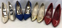4 Pair of Women's Heels - Size 5 and 5.5