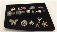 Collection of Costume Rings and Pins KJC