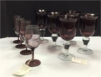 Amethyst Wine Glasses K13C