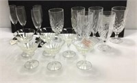 Champagne & Water Glasses M12B