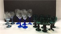 Colored Wine Glasses M11C