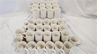 NEW Plain Coffee Mugs - 3 Dozen X14G