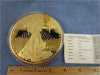 1933 Gold Double Eagle Large Coin