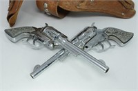 Roy Rogers Toy Guns ( For Parts )