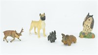 (5) Animal Figurines
