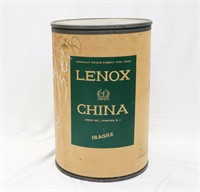 Vintage 1950’s Lenox China Shipping Drum