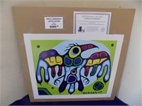 Norval Morriseau "Thunderbird Protects Young'