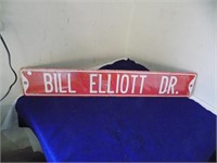 Bill Eliliot Drive Sign Metal 36" x 6"