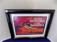 Cleopatra Movie Picture in Frame