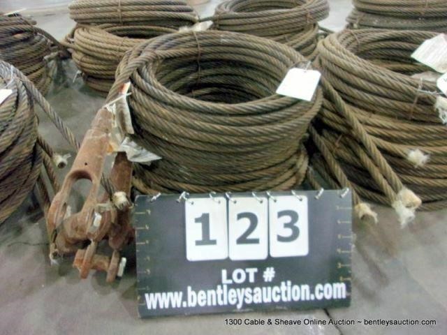 1300 Cable & Sheave Online Auction, January 19, 2021