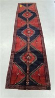 HAND KNOTTED PERSIAN WOOL RUNNER